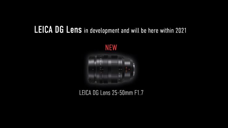 Leica DG 25-50mm F1.7   MFT- Panasonic