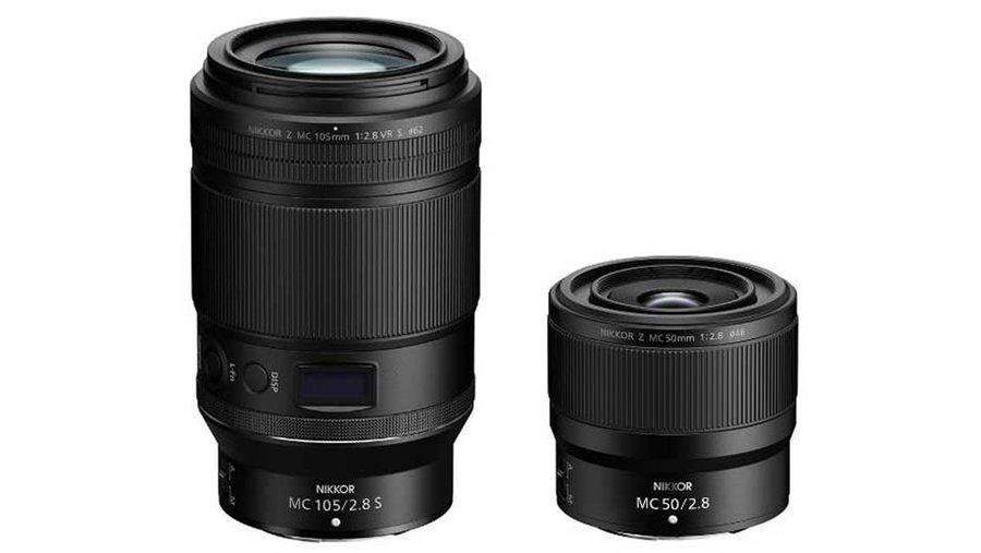 Nikon   Nikkor Z MC 105mm F2.8 VR S  MC 50mm F2.8