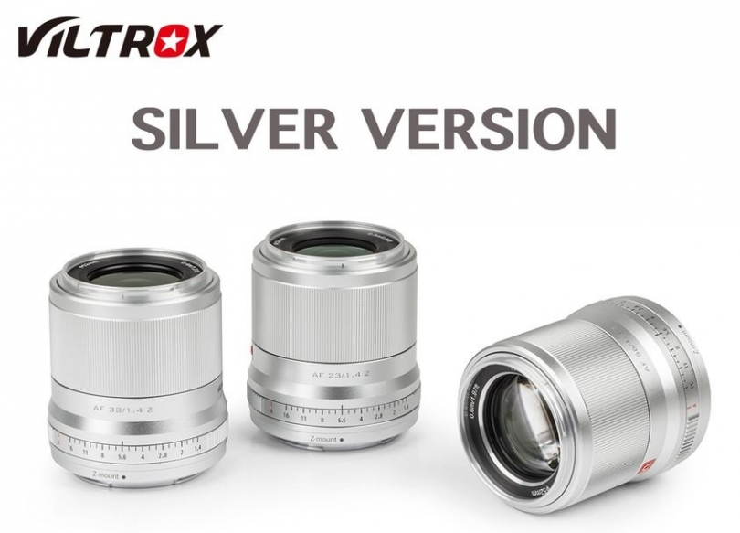 Viltrox   AF 23/33/56mm f/1.4 Z  Silver