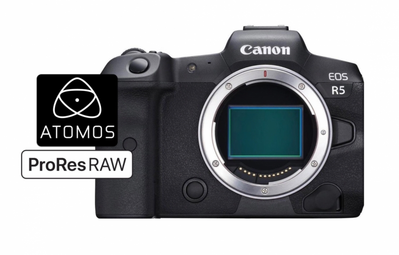 Atomos    8K/30p ProRes RAW  Canon EOS R5