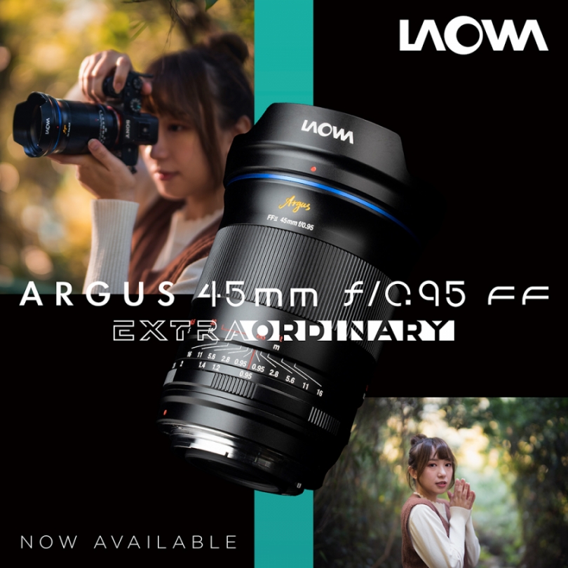   Laowa Argus 45mm F0.95 FF   Canon, Nikon  Sony