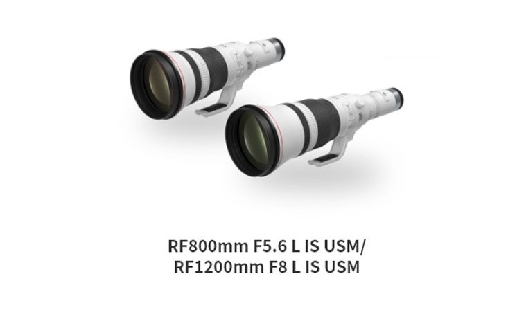   Canon RF800mm F5.6 L IS USM  RF1200mm F8 L IS USM