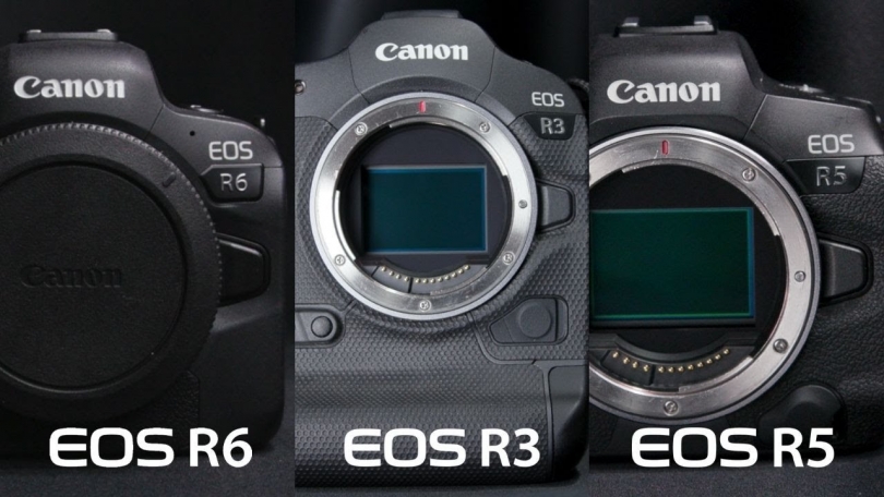    Canon EOS R3, EOS R5  EOS R6