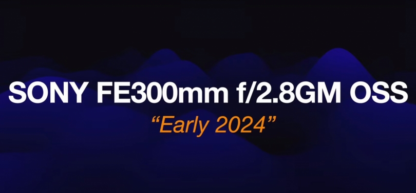 Sony    FE 300mm f/2.8 GM OSS
