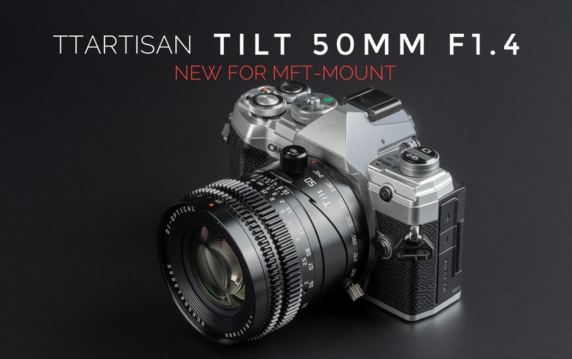  $199: TTArtisan Tilt 50mm f/1.4    MFT