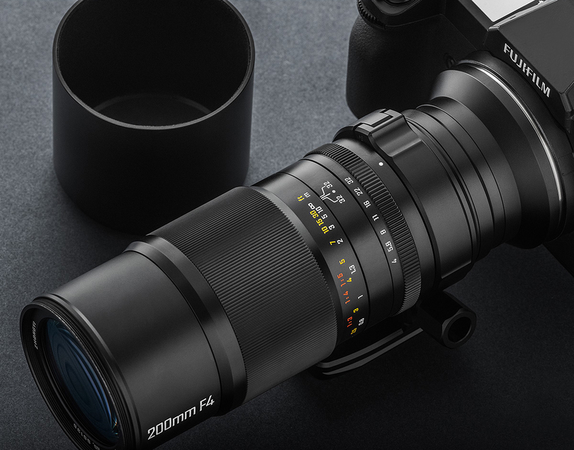Zhongyi Optics APO 200mm f/4 Macro 1X   Fujifilm G  Hasselblad X