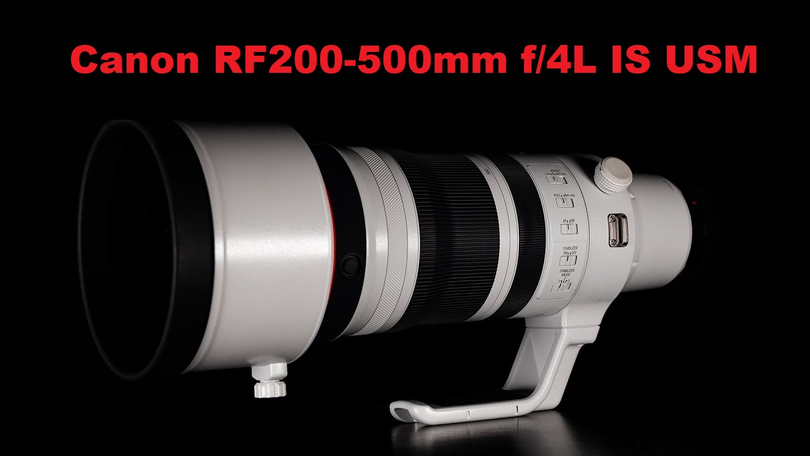  Canon RF200-500mm f/4L IS USM 