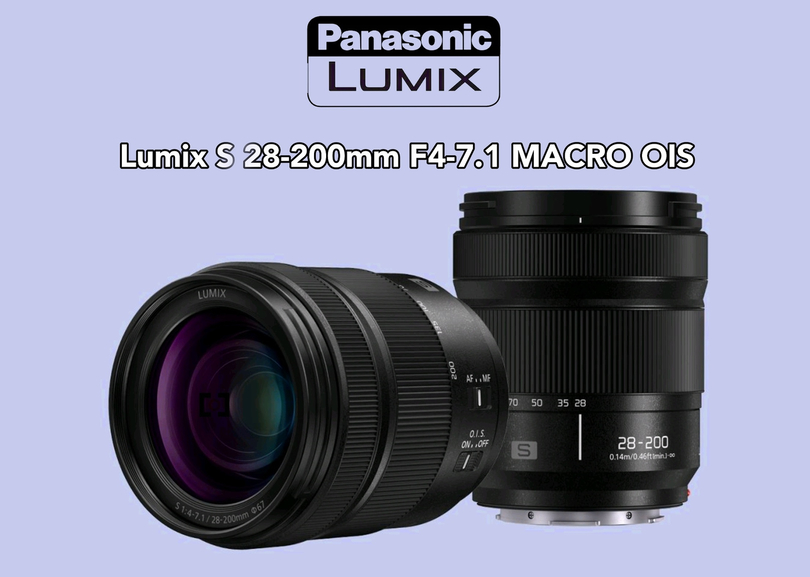 Panasonic  Lumix S 28-200mm F4-7.1 Macro,      
