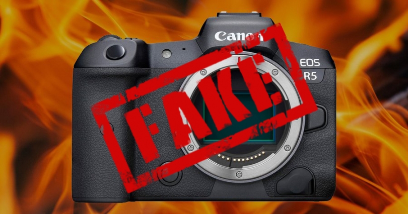 , : Canon EOS R5      