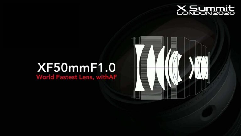 - Fujifilm FUJINON XF 50mm f/1 R WR