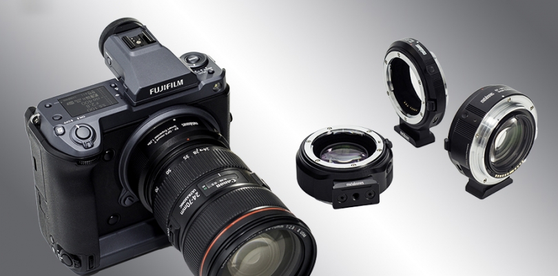   Canon EF   Fujifilm GFX    Metabones Smart Expander EF-GFX